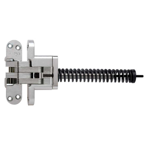 SOSS 418ICUS26D 418 Series 4-5/8 Invisible Hinge 1-3/4 Minimum Door Thickness Satin Chrome Finish 418ICUS26D