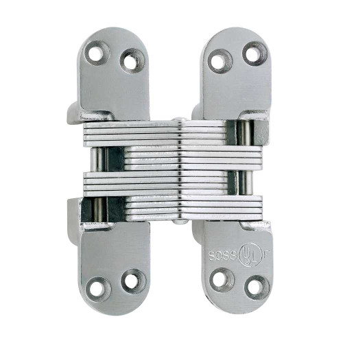 SOSS 418UNP 418 Invisible Hinge 4-5/8 UNP 418 Series 4-5/8 Invisible Hinge 1-3/4 Minimum Door Thickness ALLOY Steel Unplated 418UNP