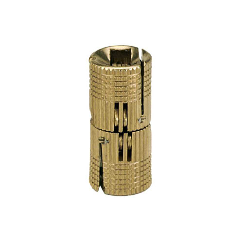 SOSS BH144 14mm Barrel Hinge Solid Brass 14mm Barrel Hinge for Light Applications 3/4 Minimum Door Thickness Solid Brass BH144