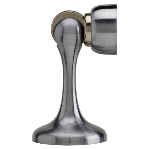 SOSS MDHBUS26D-HS Magnetic Door Holder and Stop 3-5/16 x 1-3/4 Satin Chrome Finish