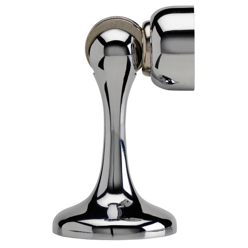 SOSS MDHCUS26-HS MAG DOOR HLDR & STOP US26 1EA MAGNETIC DOOR HOLDER W/STOP 3-5/16 INCH X 1 3/4 INCH 1 EACH BRIGHT CHROME