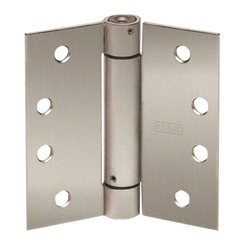 Stanley Security CB1960R 4-1/2X4 32D Three Knuckle Concealed Bearing Architectural Hinge Brass Bronze or Stainless Steel Full Mortise Standard Weight 4-1/2 by 4 Square Corner Removable Pin Satin Stainless Steel CB1960R 4-1/2X4 32D