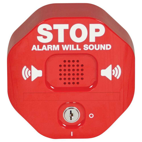 STI STI-6400-R Exit Stopper Door Alarm Red STI-6400-R