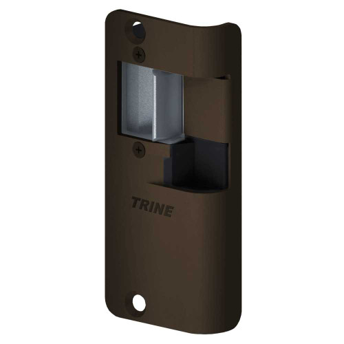 Trine 458-DKBZ-R 3000 Series 4-5/8 x 1-9/16 Face Plate Retrofits Long A/R Strike Right Hand Dark Bronze Powder Coat 458-DKBZ-R