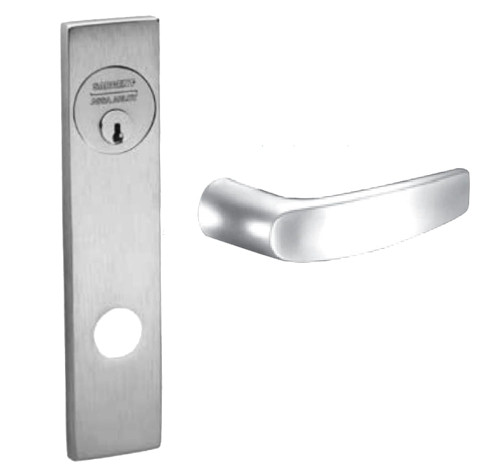 Sargent 60-8272-12V LE1B 3 Grade 1 Electric Mortise Lock Electrical Fail Safe Function 12VDC/24VDC 2-3/4 In Backset B Lever LE1 Escutcheon Sargent LFIC Prep Less Core Field Reversible Bright Brass