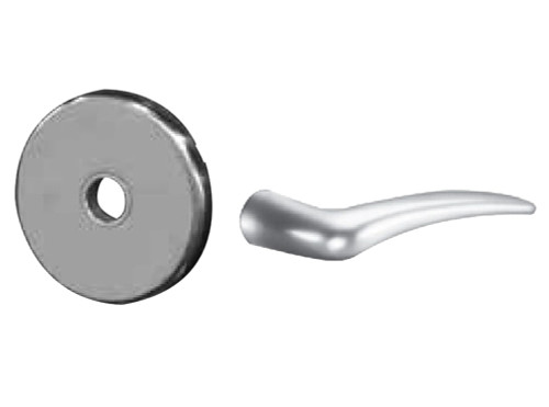 Sargent 60-8273-12V OA 3 RH Grade 1 Electric Mortise Lock Electrical Fail Secure Function 12VDC/24VDC 2-3/4 In Backset A Lever O Rose Sargent LFIC Prep Less Core Right Hand Bright Brass