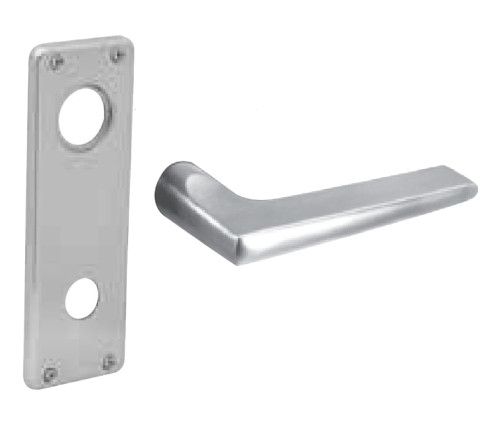 Sargent 60-8272-24V WTF 3 Grade 1 Electric Mortise Lock Electrical Fail Safe Function 12VDC/24VDC 2-3/4 In Backset F Lever WT Escutcheon Sargent LFIC Prep Less Core Field Reversible Bright Brass