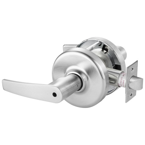 Corbin Russwin CL3520 AZD 626 Grade 1 Privacy Cylindrical Lock Armstrong Lever Non-Keyed Satin Chrome Finish Non-handed