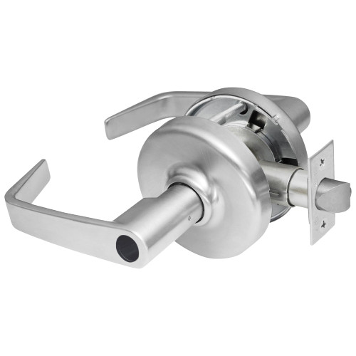 Corbin Russwin CL3561 NZD 626 LC Grade 1 Entry/Office Cylindrical Lock Newport Lever Conventional Less Cylinder Satin Chrome Finish Non-handed