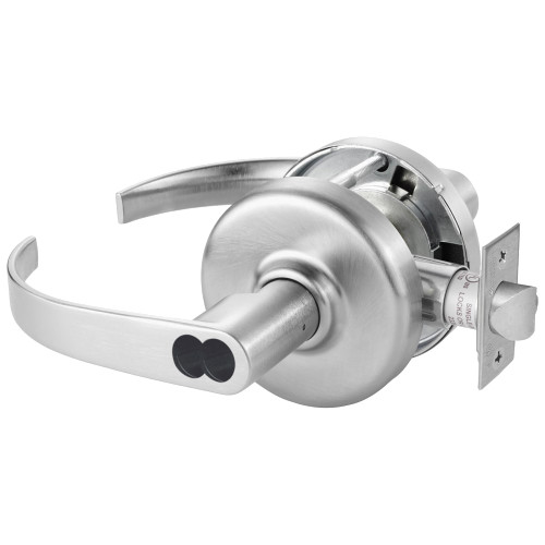Corbin Russwin CL3582 PZD 626 CL6 Grade 1 Store Door Cylindrical Lock Princeton Lever LFIC Less Core Satin Chrome Finish Non-handed