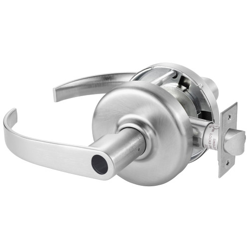 Corbin Russwin CL3551 PZD 626 LC Grade 1 Entrance/Office Cylindrical Lock Princeton Lever Conventional Less Cylinder Satin Chrome Finish Non-handed