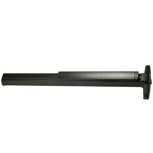Von Duprin 33AEO 4 313 Grade 1 Rim Exit Device Narrow Stile Pushpad 48 Exit Only Less Trim Hex Key Dogging Dark Bronze Anodized Aluminum Finish Non-Handed 33AEO 4 313