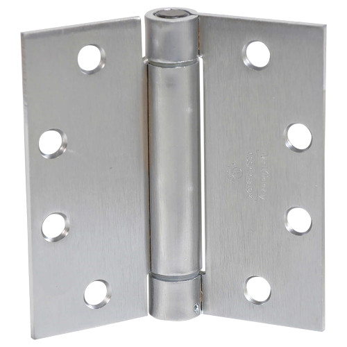 McKinney TA786 4-1/2X4-1/2 26D Full Mortise Hinge 3-Knuckle Heavy Weight 4-1/2 by 4-1/2 Square Corner Satin Chrome Finish