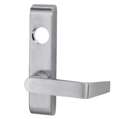 Von Duprin 373L-DT-06 26D LHR Grade 1 Lever Trim Dummy Function 06 Lever with Escutcheon Satin Chrome Finish Left Hand Reverse 373L-DT-06 26D LHR