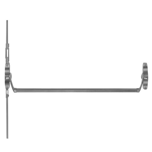 Von Duprin 5547EO 26D RHR Grade 1 Concealed Vertical Rod Metal Door Exit Bar Narrow Stile Crossbar 48 Device Exit Only Less Trim Hex Key Dogging Satin Chrome Finish Field Reversible Right Hand Reverse 5547EO 26D RHR