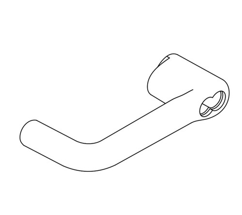Schlage Electronics 03-300 TLR 626 SFIC AD/CO Series Lever Tubular Style Less Core Satin Chrome 03-300 TLR 626