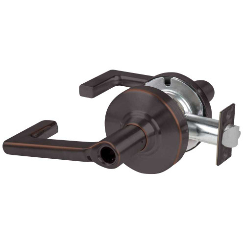 Schlage ND80LDEL LON 643E Grade 1 Electrified Cylindrical Lock Storeroom Function 12-24V DC Fail Safe 2-3/4 Backset Longitude Less 6-Pin Cylinder Aged Bronze ND80LDEL LON 643E