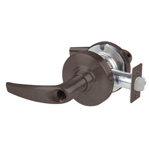 Schlage ND96LDEU ATH 613 RX Grade 1 Electrified Cylindrical Lock Storeroom Function with Vandlgard 12-24V DC Fail Secure 2-3/4 Backset RX Athens Lever Less Cylinder Oil Rubbed Bronze