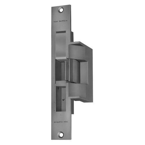 Von Duprin 6216 24V 32D Grade 1 Electric Strike Fail Secure Electrically Unlocked 24 VDC 9 x 1-3/8 Faceplate Fire Rated For use with Mortise/Deadbolt Locks on Single Doors Hollow Metal Aluminum or Wood Frame Satin Stainless Steel Finish