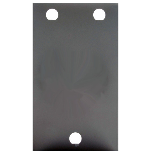 Arrow SF01 AL Exit Device Trim Blank Plate Function SF01 Blank Plate Aluminum Painted Finish Non-Handed