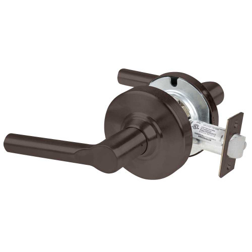 Schlage ND12DEL BRW 613 Grade 1 Electrified Cylindrical Lock Exit Function 12-24V DC Fail Safe 2-3/4 Backset Broadway Lever No Cylinder Override Oil Rubbed Bronze ND12DEL BRW 613