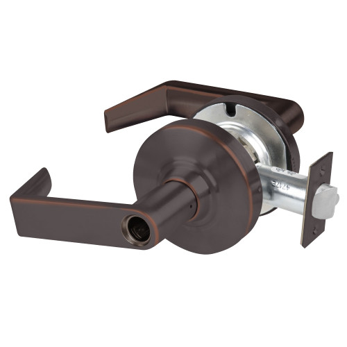 Schlage ND80LDEU RHO 643E RX Grade 1 Electrified Cylindrical Lock Storeroom Function 12-24V DC Fail Secure 2-3/4 Backset RX Rhodes Lever Less Cylinder Aged Bronze