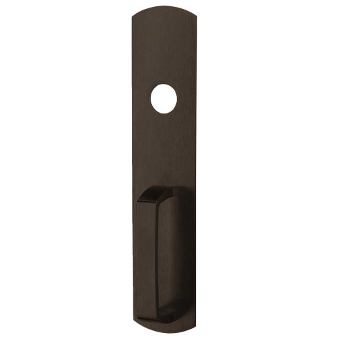 Von Duprin 880NL-R US10B Grade 1 Pull Trim Night Latch Function Mortise Prep Dark Oxidized Satin Bronze Oil Rubbed Finish Non-Handed 880NL-R US10B