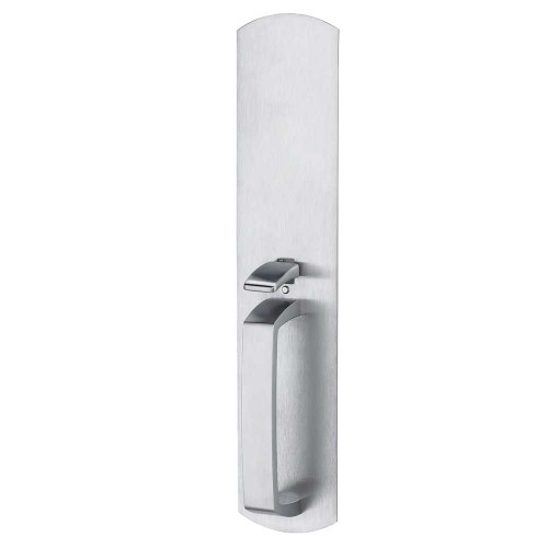 Von Duprin 880TP-BE-R 26D Grade 1 Thumbpiece Pull Trim Passage Function Mortise Prep Satin Chrome Finish Non-Handed 880TP-BE-R 26D