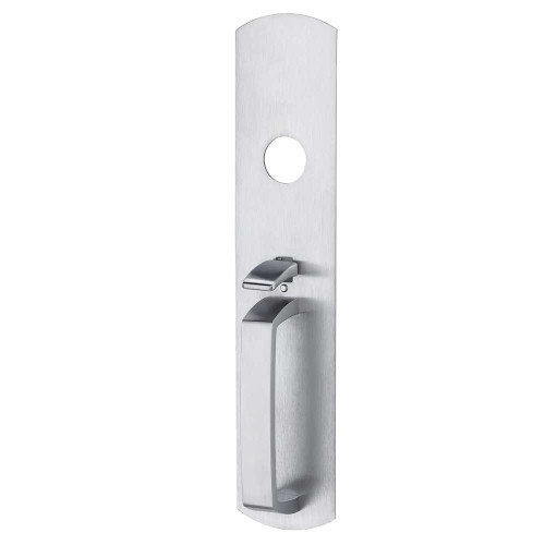 Von Duprin 880TP-M 26D Grade 1 Thumbpiece Pull Trim Classroom Function Mortise Prep Satin Chrome Finish Non-Handed 880TP-M 26D