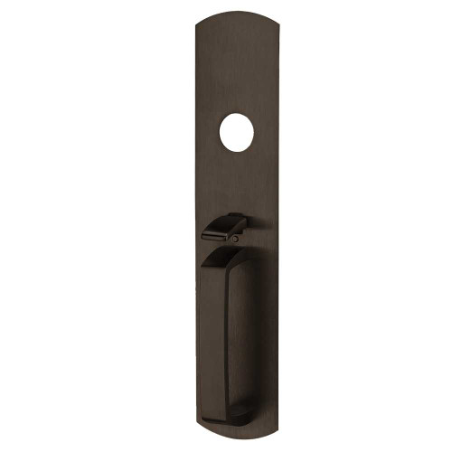 Von Duprin 880TP-V US10B Grade 1 Thumbpiece Pull Trim Classroom Function Vertical Rod Prep Dark Oxidized Satin Bronze Oil Rubbed Finish Non-Handed 880TP-V US10B