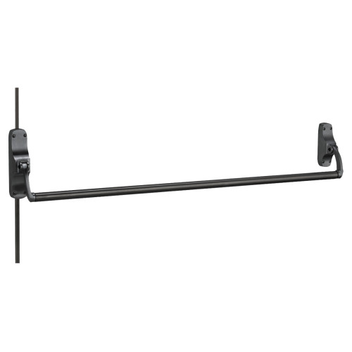 Von Duprin 8847L-F SPBLK RHR L/TRIM Grade 1 Concealed Vertical Rod Exit Bar Wide Stile Crossbar 48 Fire-Rated Device Classroom Function Less Trim Less Dogging Black Painted Finish Field Reversible Right Hand Reverse