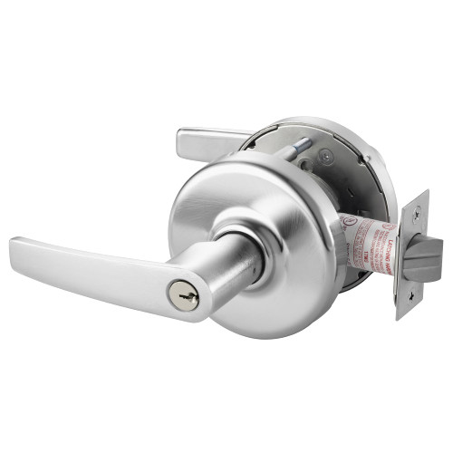 Corbin Russwin CL3355 AZD 626 Grade 1 Classroom Cylindrical Lock Armstrong Lever Conventional Cylinder Satin Chrome Finish Non-handed