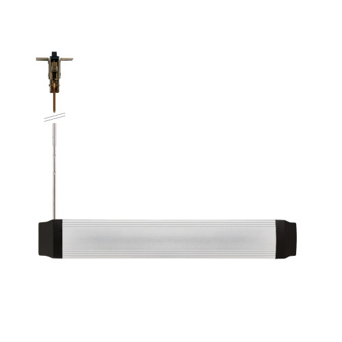 Von Duprin 9547EO-F 26D LBR Inpacted Exit Device Exit Only No Trim Satin Chrome 9547EO-F 26D LBR