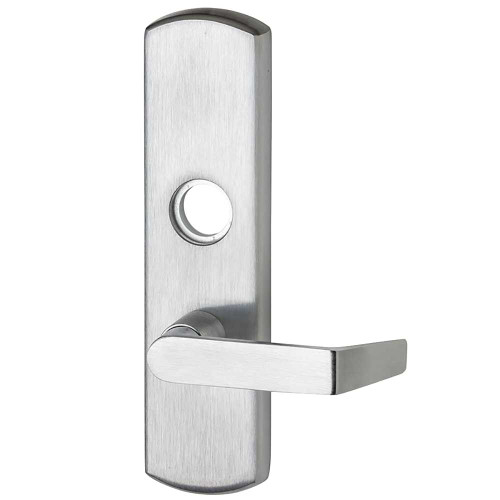 Von Duprin 996L-06-R/V 26D RHR Grade 1 Lever Trim Classroom Function Rim/Vertical Rod Prep 06 Lever with Escutcheon Satin Chrome Finish Right Hand Reverse 996L-06-R/V 26D RHR