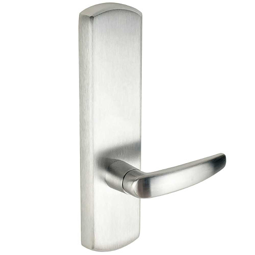 Von Duprin 996L-BE-07-M 26D RHR Grade 1 Lever Trim Passage Function Mortise Prep 07 Lever with Escutcheon Satin Chrome Finish Right Hand Reverse 996L-BE-07-M 26D RHR