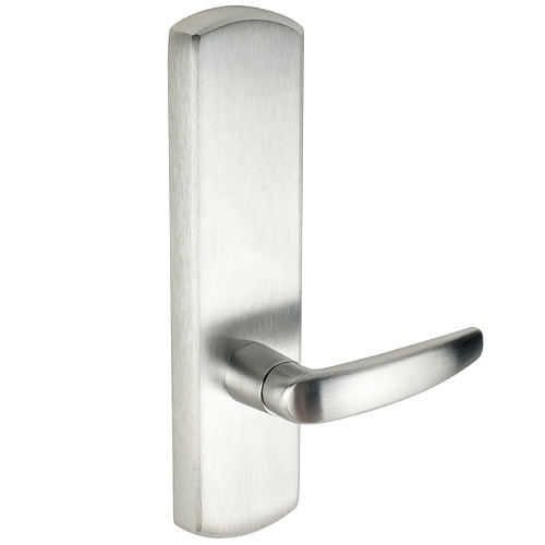Von Duprin 996L-BE-07-M 26D RHR Grade 1 Lever Trim Passage Function Mortise Prep 07 Lever with Escutcheon Satin Chrome Finish Right Hand Reverse