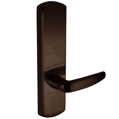 Von Duprin 996L-BE-07-R/V SP313 LHR Grade 1 Lever Trim Passage Function Rim/Vertical Rod Prep 07 Lever with Escutcheon Dark Bronze Painted Finish Left Hand Reverse 996L-BE-07-R/V SP313 LHR
