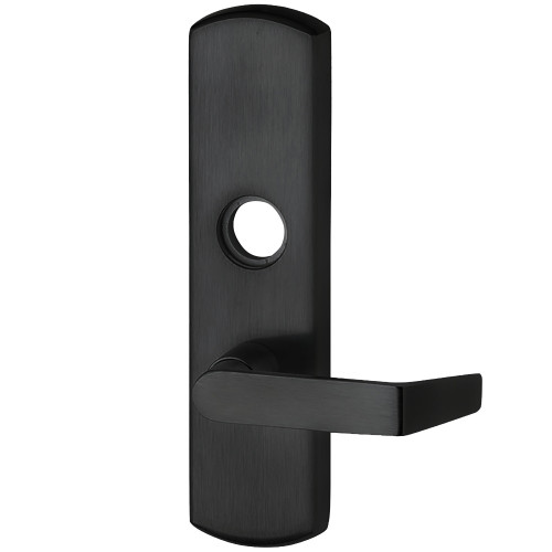 Von Duprin 996L-NL-06-R/V SPBLK LHR Lever Trim Night Latch Rim/Vertical Rod Prep 06 Lever Style Black Painted Finish Left Hand Reverse