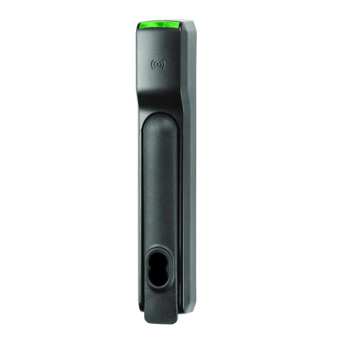 HES KS200-S-IPV128-B Integrated Wired Wiegand Server Cabinet Lock with No Cylinder and HID SE PIV-I 128 Bit Card Reader HID NFC Mobile Access Enabled KS200-S-IPV128-B