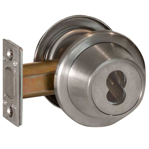 BEST 8T37MSTK626 T Series Tubular Deadbolt 2-3/4 Backset 7-Pin Housing; Accepts all BEST Cores Double-Keyed x CS-Standard Standard Deadbolt Satin Chrome 8T37MSTK626