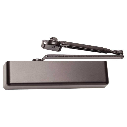 Falcon SC81A HWPA AL FC SC80 Series Medium Duty Closer Hold Open with PA Bracket FULL Cover Aluminum Painted SC81A HWPA AL FC