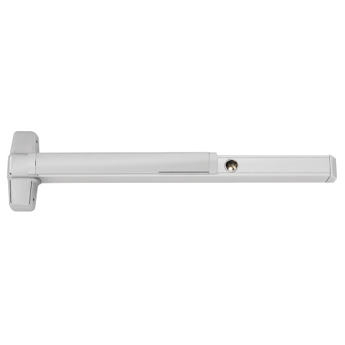 Von Duprin CD9847WDCNL-OP 3 26D Grade 1 Concealed Vertical Rod Exit Bar for Wood Doors 36 Device Night Latch Function Cylinder Only Trim Cylinder Dogging Less Cylinder Satin Chrome Finish Field Reversible