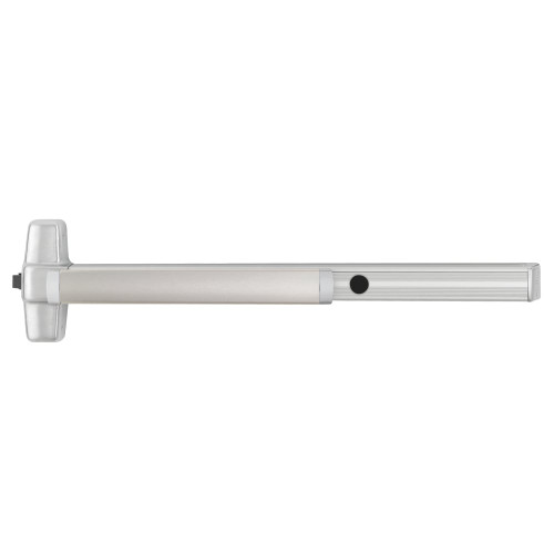 Von Duprin CD99NL 4 26D Grade 1 Rim Exit Bar Wide Stile Pushpad 48 Device Night Latch Function Escutcheon Pull Cylinder Dogging Satin Chrome Finish Non-handed