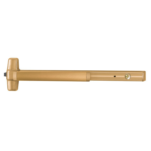 Von Duprin CXA99EO-F 3 10 Grade 1 Grade 1 Delayed Egress Exit Device Rim Latch Exit Only Fire Rated Satin Bronze Clear Coated