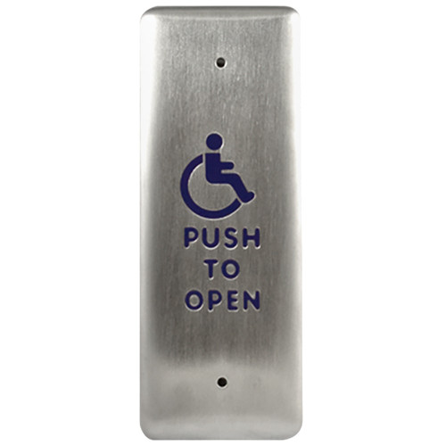 BEA 10PBJMS1 Stainless steel push plate 15 by 475 in jamb plate 