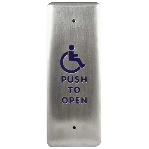 BEA 10PBJMS1 Stainless steel push plate 15 by 475 in jamb plate 10PBJMS1
