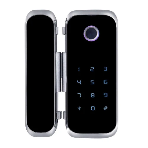 Wi-Fi Glass ONLY Fingerprint Pin Code or Card Access Door Lock M901S-W for Swinging Doors M901S-W