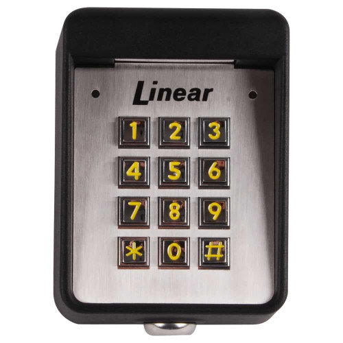 Nortek Control AK-11 Digital Keyless Entry System, Keypad Programmable, 480 Entry Code Capacity, Two LED Indicator, Courtesy Lamp, Piezo Sounder, Tactile Key Feel, Keypad Lockout AK-11