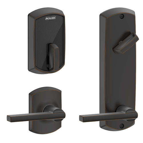 FE410F GRW 55 LAT 716 Schlage Electronics Integrated and Pushbutton FE410F GRW 55 LAT 716