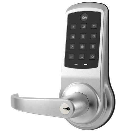 ACCENTRA PB-NTB612-NR 626 Commercial Keypad Door Lock with Matte Silver Finish PB-NTB612-NR 626